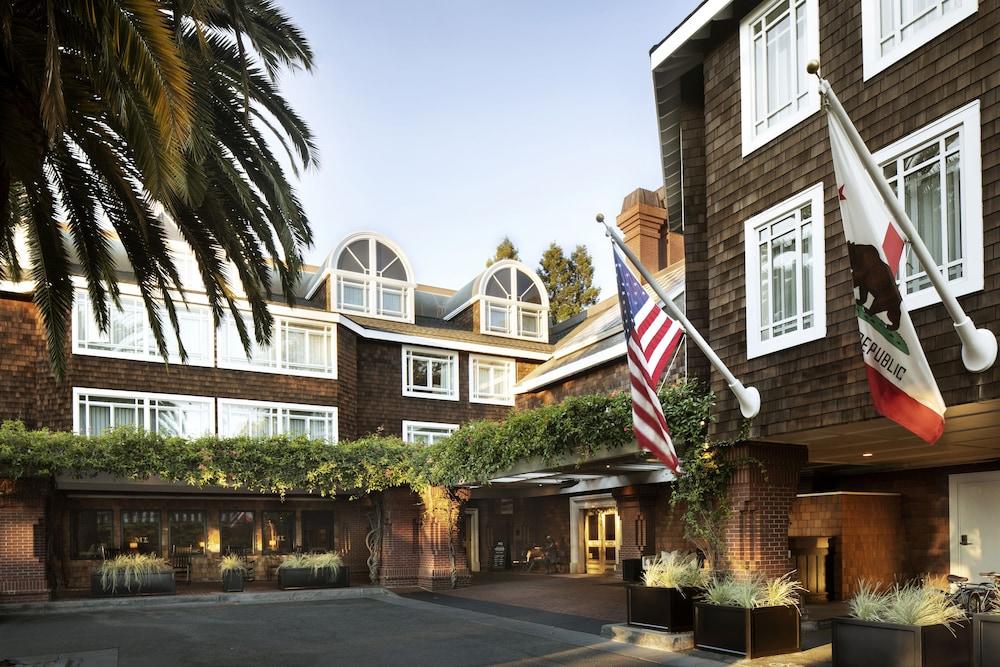 The Stanford Park Hotel Menlo Park Extérieur photo