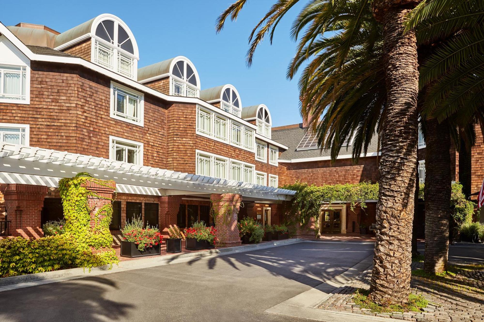The Stanford Park Hotel Menlo Park Extérieur photo