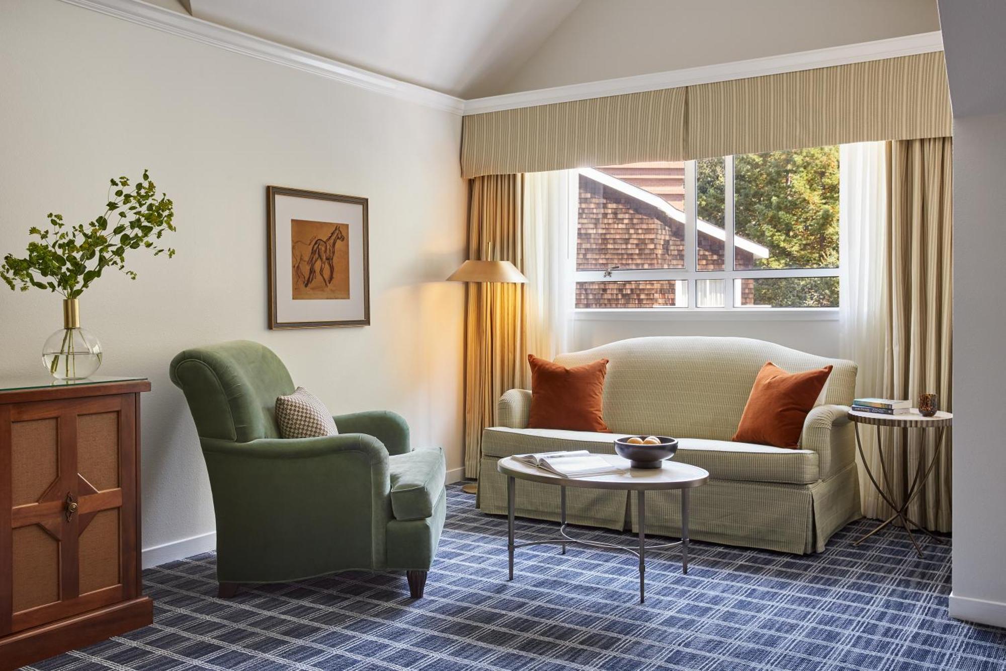 The Stanford Park Hotel Menlo Park Extérieur photo