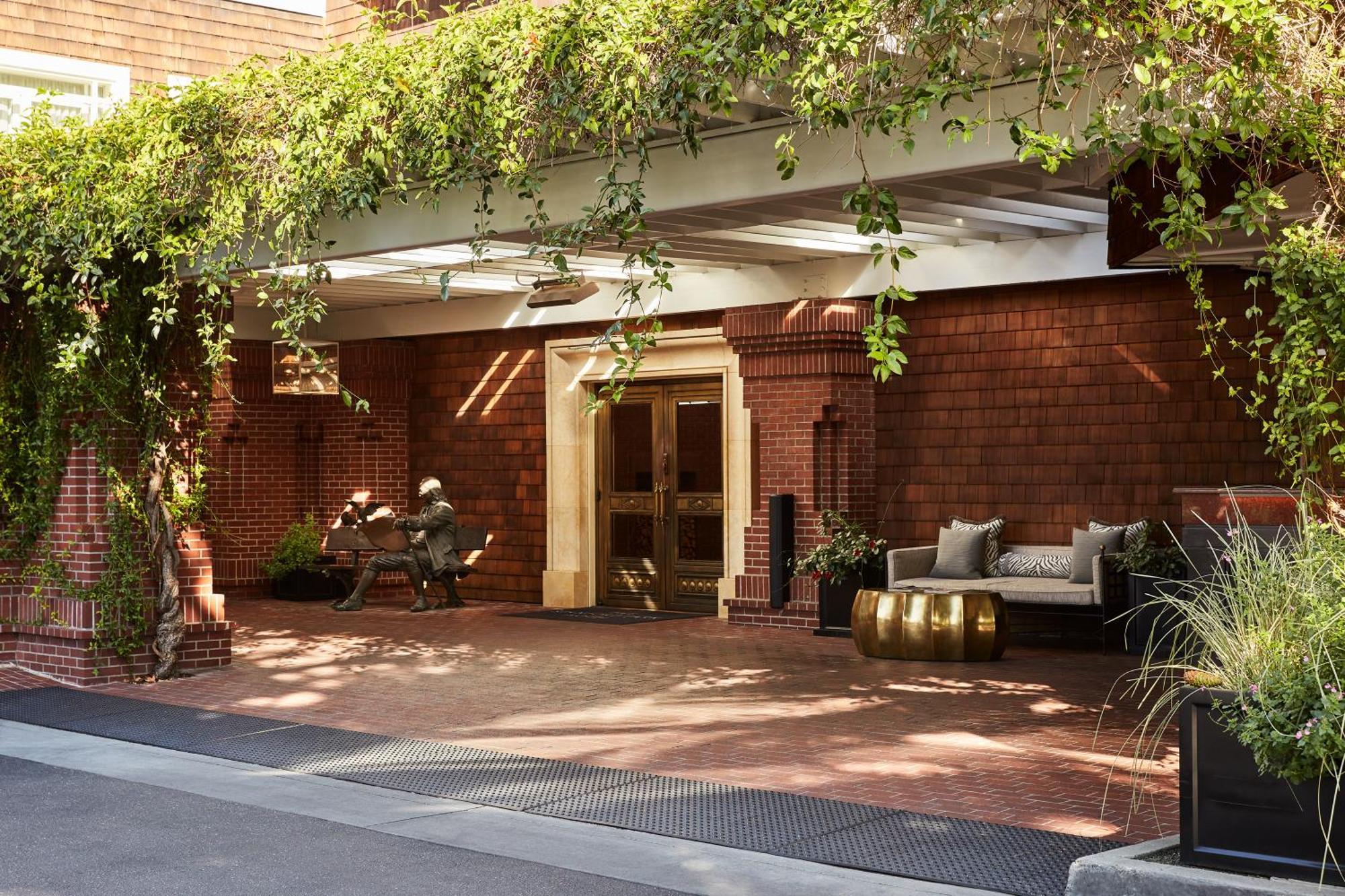 The Stanford Park Hotel Menlo Park Extérieur photo